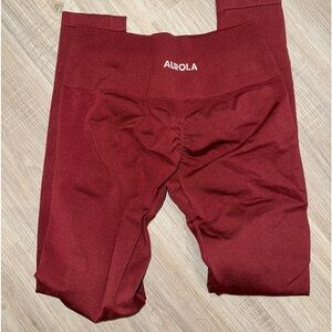 Aurola leggings Maroon size Medium
